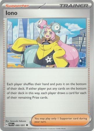 Iono - 080/091 - Uncommon - Paldean Fates